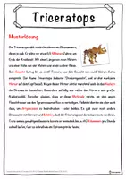 Vorschau - Unterrichtsreihen - Triceratops Lückentext mit Wortspeicher Hörverstehen und Suchsel - Seite 2