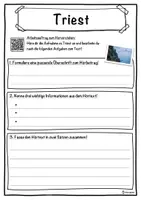 Vorschau - Unterrichtsreihen - Triest Lückentext mit Wortspeicher Hörverstehen und Suchsel - Seite 3