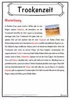 Vorschau - Unterrichtsreihen - Trockenzeit Lückentext mit Wortspeicher Hörverstehen und Suchsel - Seite 2