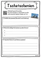Vorschau - Unterrichtsreihen - Tschetschenien Lückentext mit Wortspeicher Hörverstehen und Suchsel - Seite 3