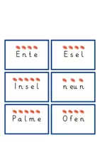 Vorschau - Bildkarten - Schreiben - Anfangsunterricht - Klasse 1-2 - Laut-Buchstaben-Zuordnung - Bildkarten - Seite 3