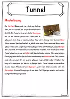 Vorschau - Unterrichtsreihen - Tunnel Lückentext mit Wortspeicher Hörverstehen und Suchsel - Seite 2