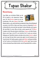 Vorschau - Unterrichtsreihen - Tupac Shakur Lückentext mit Wortspeicher Hörverstehen und Suchsel - Seite 2