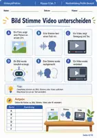 Vorschau - Arbeitsblätter - Deepfakes erkennen Arbeitsblatt Klasse 5 bis 7 Medienbildung - Seite 3