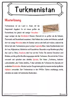 Vorschau - Unterrichtsreihen - Turkmenistan Lückentext mit Wortspeicher Hörverstehen und Suchsel - Seite 2