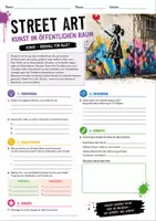 Vorschau - Unterrichtsreihen - Vertretungsstunden Kunst - Klasse 7-8 - 10 Arbeitsblätter - Seite 1