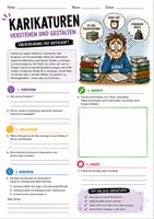 Vorschau - Unterrichtsreihen - Vertretungsstunden Kunst - Klasse 7-8 - 10 Arbeitsblätter - Seite 3