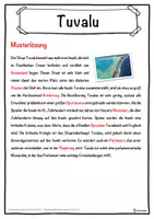 Vorschau - Unterrichtsreihen - Tuvalu Lückentext mit Wortspeicher Hörverstehen und Suchsel - Seite 2
