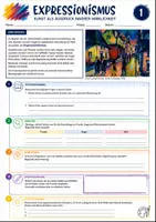 Vorschau - Unterrichtsreihen - Vertretungsstunden Kunst - Klasse 11-12 - 10 Arbeitsblätter - Seite 1