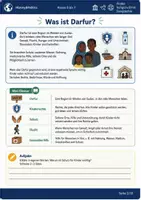 Vorschau - Arbeitsblätter - Darfur Kinderrechte im Krieg Arbeitsblatt Klasse 5 bis 7 - Seite 1