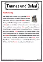 Vorschau - Unterrichtsreihen - Tünnes und Schäl Lückentext mit Wortspeicher Hörverstehen und Suchsel - Seite 2