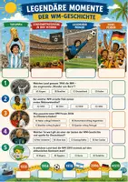 Vorschau - Arbeitsblätter - Fußball-WM Quiz mit Bildern – 5 Arbeitsblätter + Lösungen Mittelschule Klasse 1–4 - Seite 3