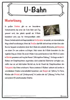 Vorschau - Unterrichtsreihen - U-Bahn Lückentext mit Wortspeicher Hörverstehen und Suchsel - Seite 2