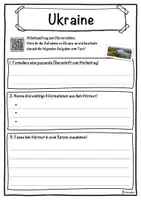 Vorschau - Unterrichtsreihen - Ukraine Lückentext mit Wortspeicher Hörverstehen und Suchsel - Seite 3
