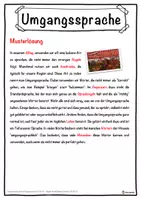 Vorschau - Unterrichtsreihen - Umgangssprache Lückentext mit Wortspeicher Hörverstehen und Suchsel - Seite 2