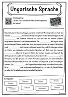 Vorschau - Unterrichtsreihen - Ungarische Sprache Lückentext mit Wortspeicher Hörverstehen und Suchsel - Seite 1