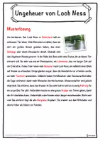 Vorschau - Unterrichtsreihen - Ungeheuer von Loch Ness Lückentext mit Wortspeicher Hörverstehen und Suchsel - Seite 2