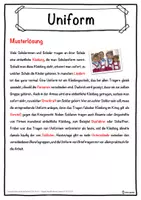 Vorschau - Unterrichtsreihen - Uniform Lückentext mit Wortspeicher Hörverstehen und Suchsel - Seite 2