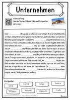 Vorschau - Unterrichtsreihen - Unternehmen Lückentext mit Wortspeicher Hörverstehen und Suchsel - Seite 1