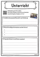Vorschau - Unterrichtsreihen - Unterricht Lückentext mit Wortspeicher Hörverstehen und Suchsel - Seite 3