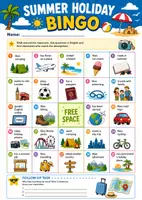 Vorschau - Arbeitsblätter - Summer Holiday Bingo – Interaktive Speaking Activity für den Englischunterricht (Klasse 7–9) - Seite 2