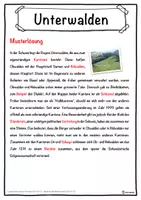 Vorschau - Unterrichtsreihen - Unterwalden Lückentext mit Wortspeicher Hörverstehen und Suchsel - Seite 2