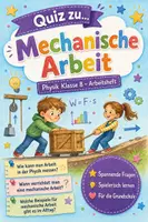 Vorschau - Arbeitsblätter - Mechanische Arbeit Physik Klasse 8 – Arbeitsheft - Deckblatt