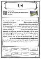 Vorschau - Unterrichtsreihen - Uri Lückentext mit Wortspeicher Hörverstehen und Suchsel - Seite 1
