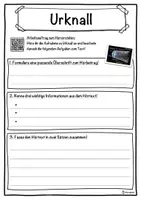Vorschau - Unterrichtsreihen - Urknall Lückentext mit Wortspeicher Hörverstehen und Suchsel - Seite 3