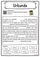 Vorschau - Unterrichtsreihen - Urkunde Lückentext mit Wortspeicher Hörverstehen und Suchsel - Seite 1