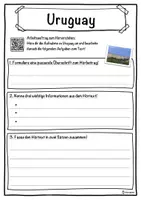Vorschau - Unterrichtsreihen - Uruguay Lückentext mit Wortspeicher Hörverstehen und Suchsel - Seite 3