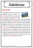 Vorschau - Unterrichtsreihen - Usbekistan Lückentext mit Wortspeicher Hörverstehen und Suchsel - Seite 2