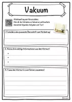 Vorschau - Unterrichtsreihen - Vakuum Lückentext mit Wortspeicher Hörverstehen und Suchsel - Seite 3