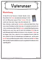 Vorschau - Unterrichtsreihen - Vaterunser Lückentext mit Wortspeicher Hörverstehen und Suchsel - Seite 2