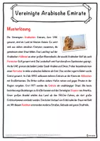 Vorschau - Unterrichtsreihen - Vereinigte Arabische Emirate Lückentext mit Wortspeicher Hörverstehen und Suchsel - Seite 2
