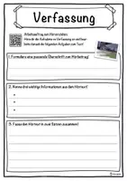 Vorschau - Unterrichtsreihen - Verfassung Lückentext mit Wortspeicher Hörverstehen und Suchsel - Seite 3