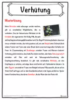 Vorschau - Unterrichtsreihen - Verhütung Lückentext mit Wortspeicher Hörverstehen und Suchsel - Seite 2