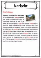 Vorschau - Unterrichtsreihen - Verkehr Lückentext mit Wortspeicher Hörverstehen und Suchsel - Seite 2