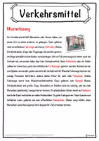 Vorschau - Unterrichtsreihen - Verkehrsmittel Lückentext mit Wortspeicher Hörverstehen und Suchsel - Seite 2