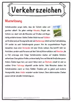 Vorschau - Unterrichtsreihen - Verkehrszeichen Lückentext mit Wortspeicher Hörverstehen und Suchsel - Seite 2
