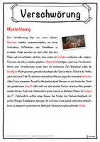 Vorschau - Unterrichtsreihen - Verschwörung Lückentext mit Wortspeicher Hörverstehen und Suchsel - Seite 2