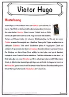 Vorschau - Unterrichtsreihen - Victor Hugo Lückentext mit Wortspeicher Hörverstehen und Suchsel - Seite 2