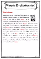 Vorschau - Unterrichtsreihen - Victoria (Großbritannien) Lückentext mit Wortspeicher Hörverstehen und Suchsel - Seite 2