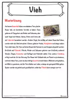 Vorschau - Unterrichtsreihen - Vieh Lückentext mit Wortspeicher Hörverstehen und Suchsel - Seite 2
