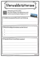 Vorschau - Unterrichtsreihen - Vierwaldstättersee Lückentext mit Wortspeicher Hörverstehen und Suchsel - Seite 3