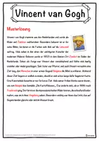 Vorschau - Unterrichtsreihen - Vincent van Gogh Lückentext mit Wortspeicher Hörverstehen und Suchsel - Seite 2