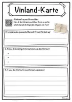 Vorschau - Unterrichtsreihen - Vinland-Karte Lückentext mit Wortspeicher Hörverstehen und Suchsel - Seite 3