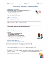 Vorschau - Stundenentwürfe - KUNST-Bundle: 21 Materialpakete zum Thema Farbenlehre!! - Seite 1