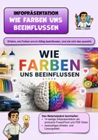 Vorschau - Stundenentwürfe - Wie Farben uns beeinflussen | Präsentation + Arbeitsblatt mit Lösungen - Deckblatt