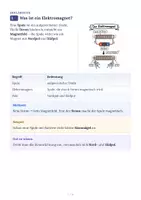 Vorschau - Arbeitsblätter - Der Elektromagnet - Physik Klasse 8 Arbeitsheft - Seite 2